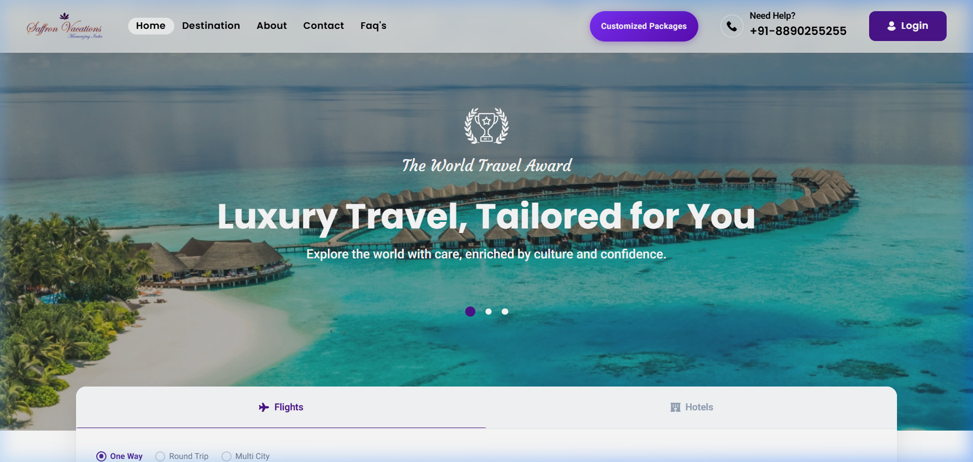 Saffrron Vacations