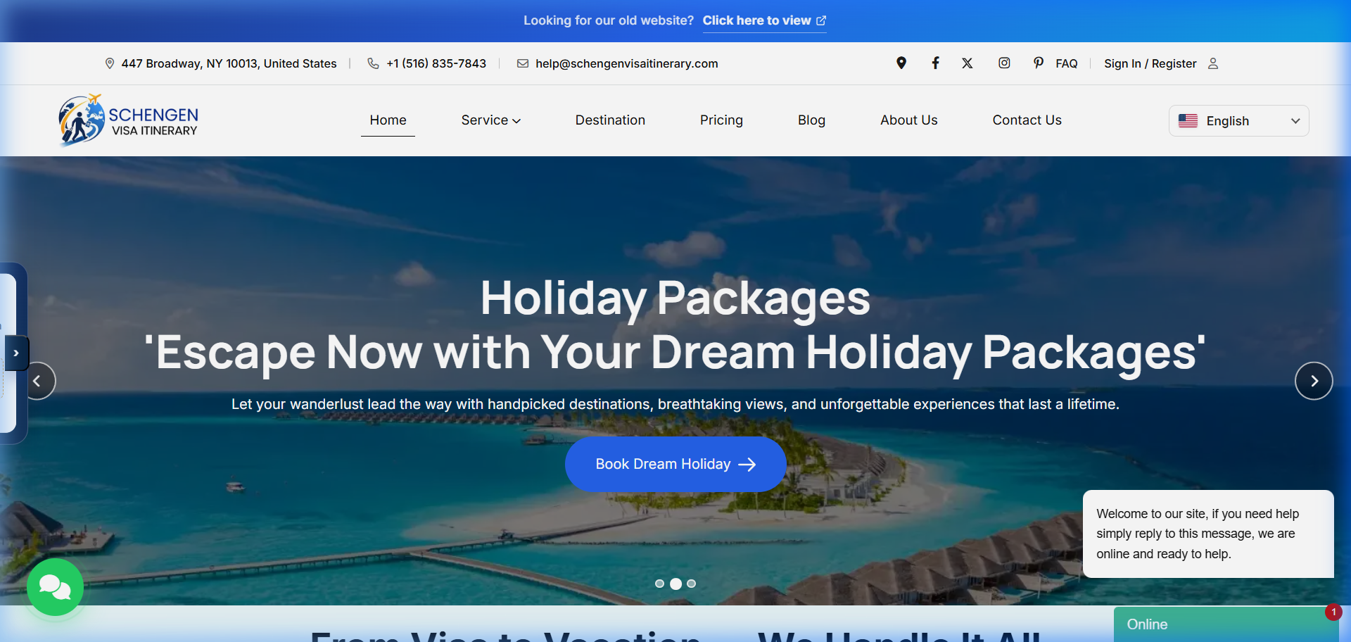 Schengen Visa Itinerary